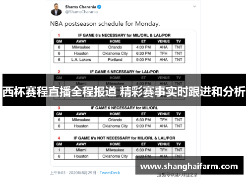 西杯赛程直播全程报道 精彩赛事实时跟进和分析